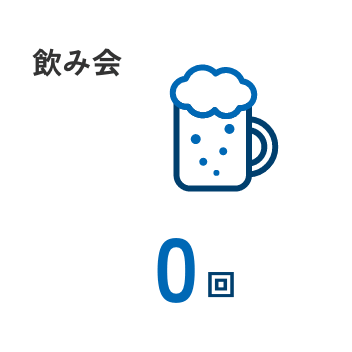 飲み会0回